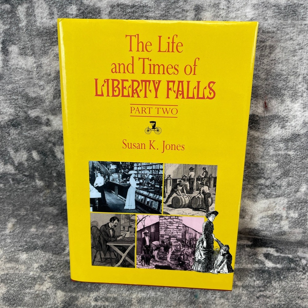 Vtg Liberty Falls Susan K Jones Book Part Two Old Colorado History '98 Hardcover